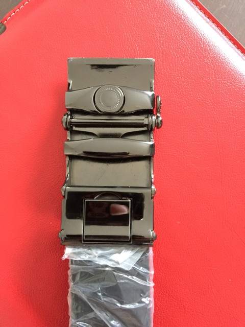 Dây nịt nam hình chữ S tặng 05 tất hình cờ các nước