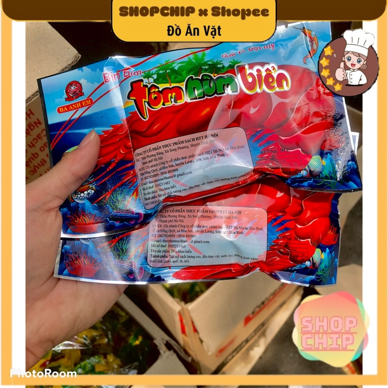 Bịch 25 gói Snack Tôm Hùm Biển (🔥khuyến mại🔥)