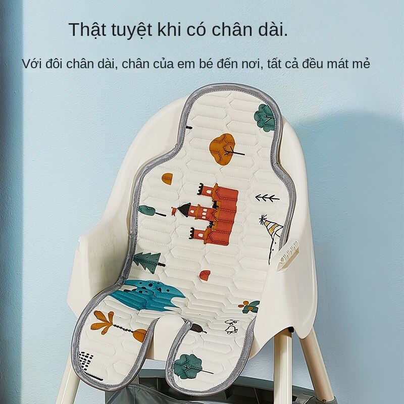 Đệm lót làm mát BORAMMY an toàn thoải mái dành cho xe đẩy em bé     JZB1098