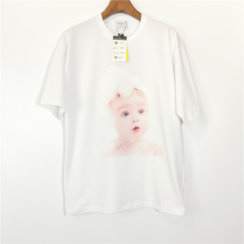 ADLV Áo Thun Cotton Ngắn Tay Thời Trang Cho Nam Nữ