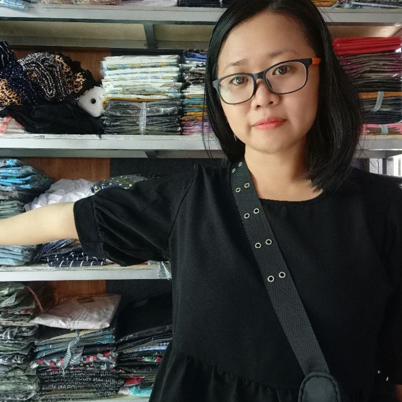 Áo kiểu Babydoll Bigsize trắng, đen xinh xắn