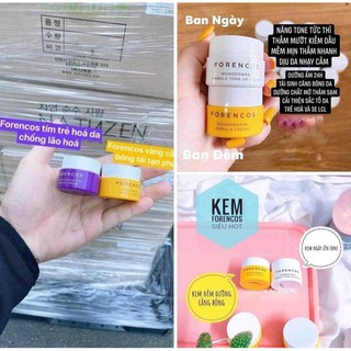Bộ Kem Dưỡng Mini Forencos Ngày Và Đêm