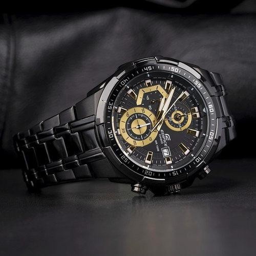 Đồng Hồ Casio Nam Dây Thép Không Ghỉ Chính Hãng EDIFICE EFR-539BK-1AVUDF
