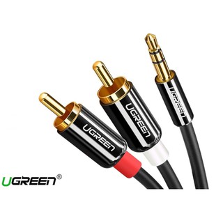 Cáp Audio 3.5mm ra 2RCA Cao Cấp UGREEN AV116