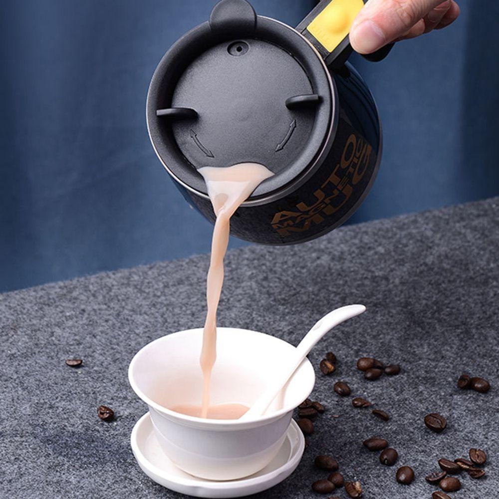 Máy Xay Sinh Tố Tự Động Xoay Bằng Thép Không Gỉ Đa Năng Tiện Dụng Cho Gia Đình / Văn Phòng