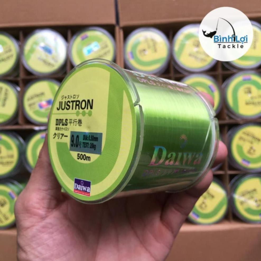 Dây Cước Câu Cá Siêu Bền Daiwa Justron Dài 500m  – Dây Cước Câu Cá Nhật Bản