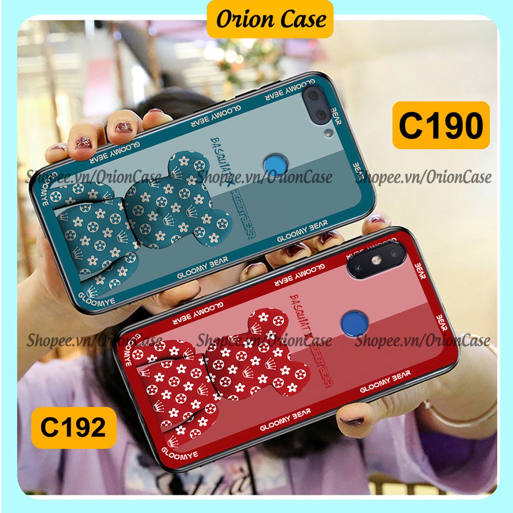 Ốp lưng Xiaomi Mi 8 SE / Mi 8 Lite in hình bearbrick 3D thời trang, cá tính. ốp chống sốc, bền đẹp