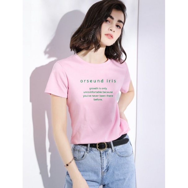 Áo thun nữ cotton cổ tròn cao cấp GYZ hàng đẹp giá tốt kiểu dáng đơn giản trẻ trung