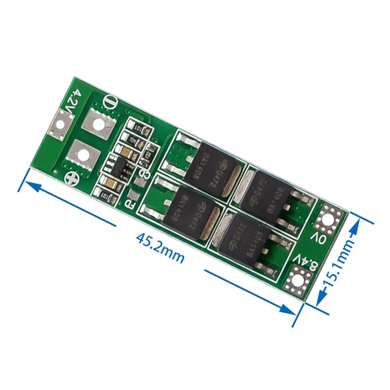 Bảng Mạch Bảo Vệ Pin Lithium 2S 20A 7.4V 8.4V 18650