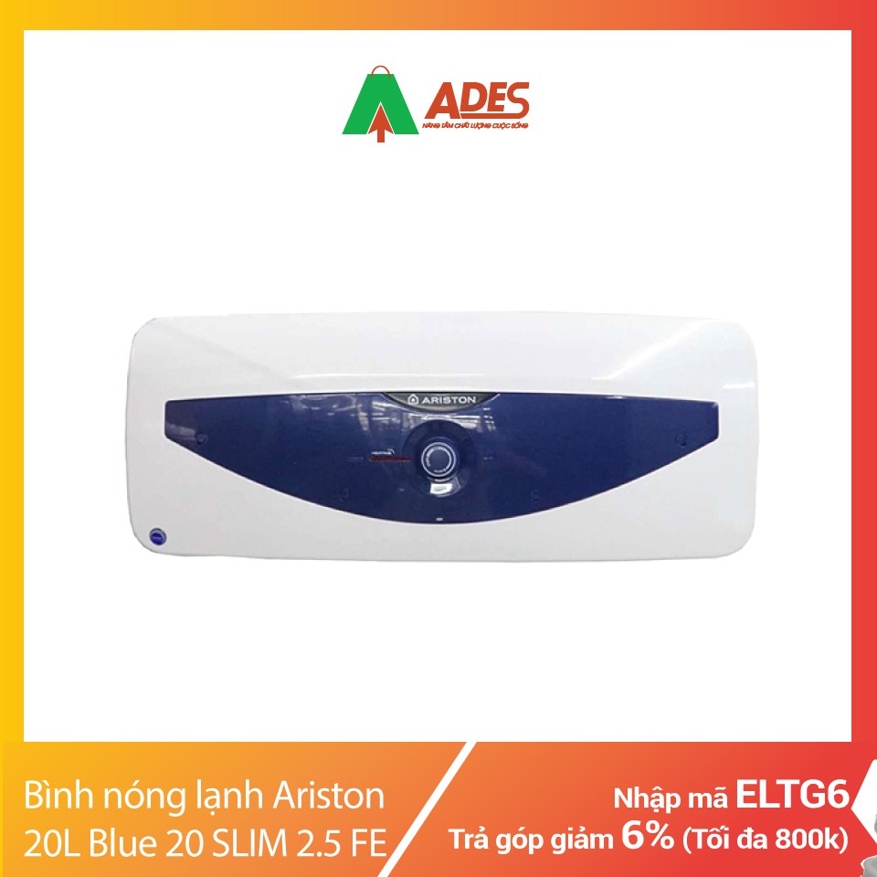 Bình nóng lạnh Ariston 20 lit Blue 20 SLIM 2.5 FE | Chính hãng, Giá rẻ