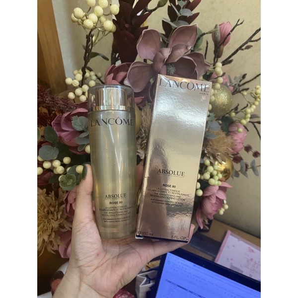 Nước hoa hồng Lancome Absolue Rose 80 Brightening and Revitalizing Toning Lotion 150ml