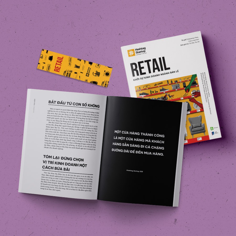 Sách - Hashtag No.3 Retail - Khởi sự kinh doanh ngành bán lẻ | BigBuy360 - bigbuy360.vn