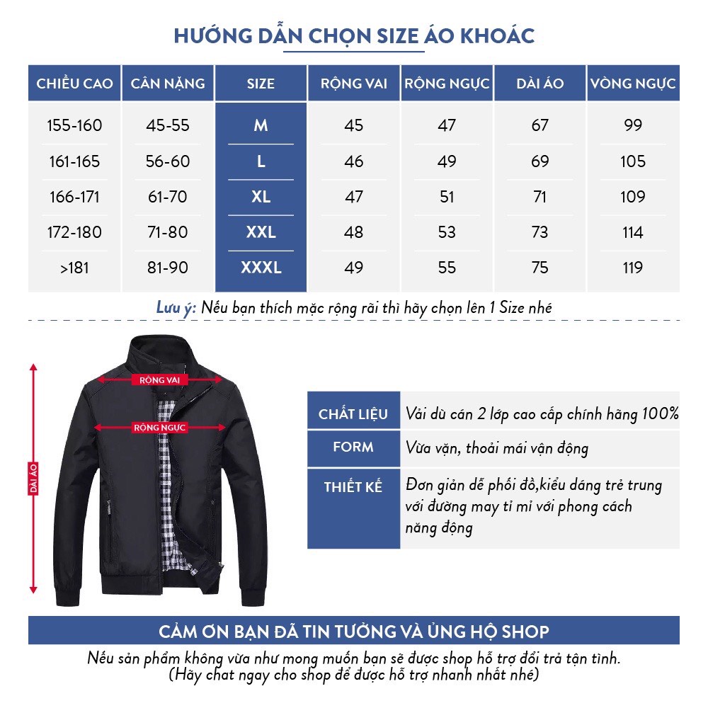 Áo Khoác Dù Nam Chống Nắng Mưa Vải Caro Cao Cấp Model Fashion