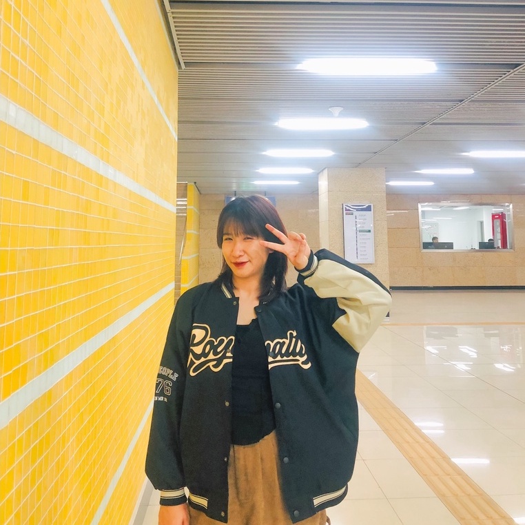 Áo Bomber Unisex Dáng Rộng Royalty Chất Kaki 2 Lớp Dày Dặn Cao Cấp,Áo Khoác Bóng Chày Nam Nữ Phong Cách Hàn Quốc