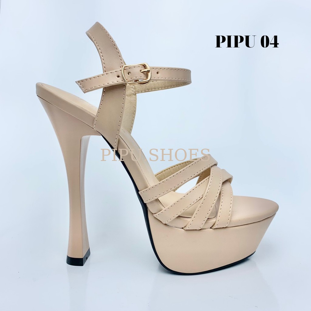 giày cao gót đế đúp 14cm &amp; 15cm, sandal cao gót nữ,catwalk giày cưới