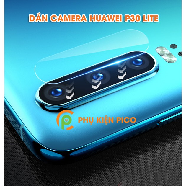 Cường lực camera Huawei P30 Lite độ cứng 9H trong suốt - Dán camera Huawei P30 Lite