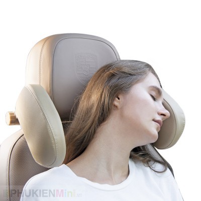 Gối tựa đầu cao cấp chống mỏi cổ khi ngủ trên xe ô tô