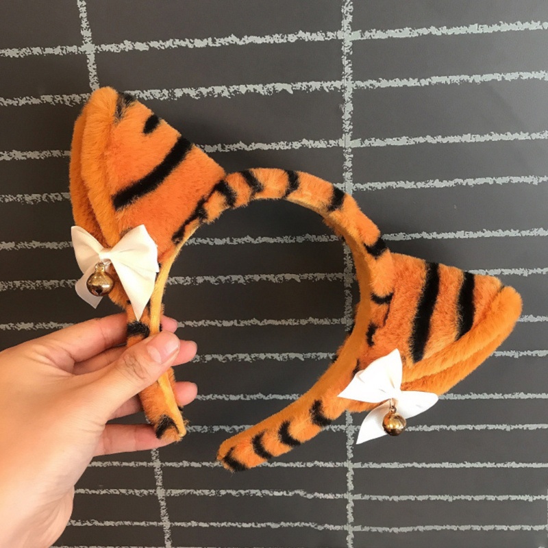 Băng Đô Tai Mèo Hoạt Hình Nhồi Bông Đáng Yêu Dành Cho Trẻ