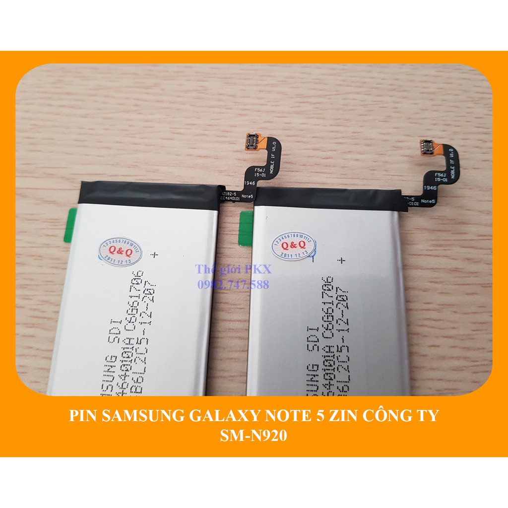 Pin Galaxy Note 5 zin công ty N920