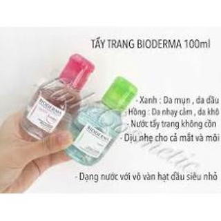 Tẩy trang Bio nhỏ