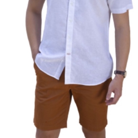 Quần short nam DGCs cạp vuông kiểu dáng basic chất liệu cotton thoáng mát thoải mái vận động SQSBB07M