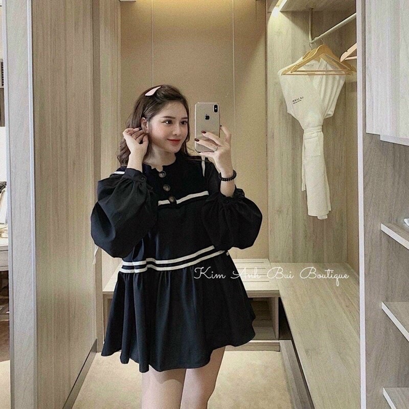 Áo baby doll bigsize 55-90kg