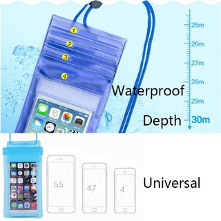 Túi Đựng Điện Thoại Chống Thấm Nước 3 Lớp 6 inch Thông Dụng