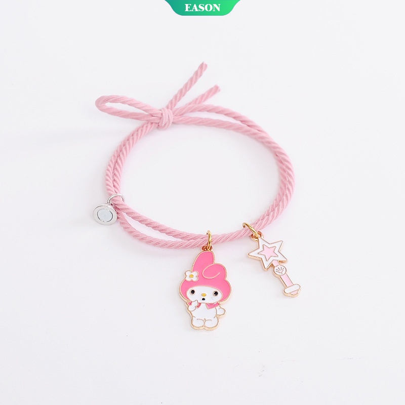Vòng Đeo Tay DIY Họa Tiết Hoạt Hình Cinnamoroll Và My Melody Dễ Thương Phong Cách Nhật Bản Dành Cho Nữ