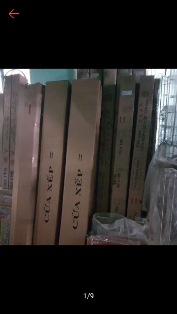 Cửa nhựa cửa xếp 80×200 và 100×200