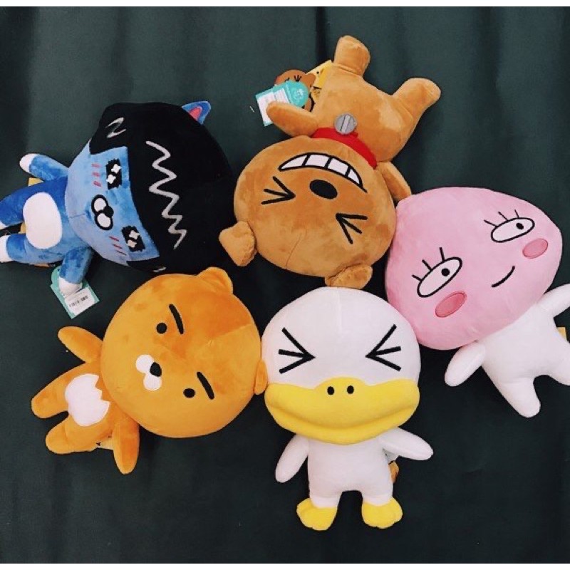 H1)Gấu bông kakoa, rian, rila, đào 30-40cm