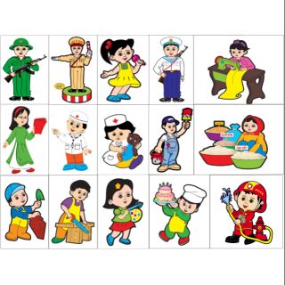Combo tranh góc decan cho mần non