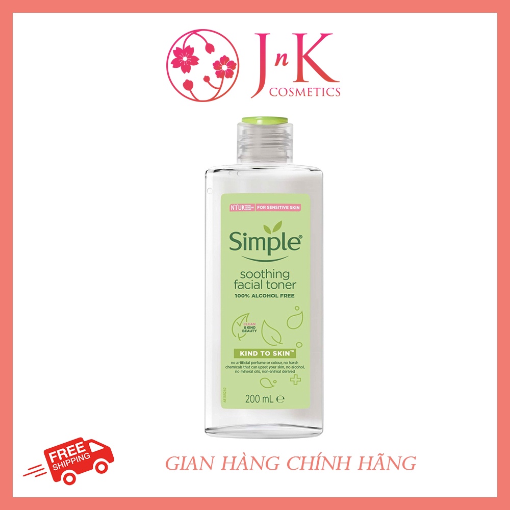 Nước hoa hồng simple 200ml