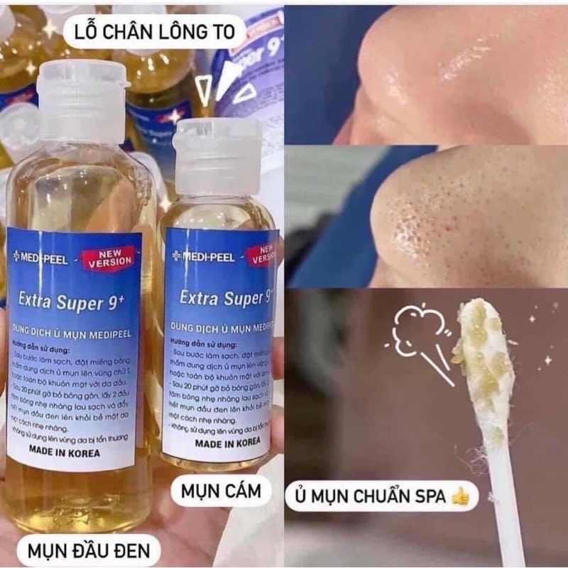 Dung Dịch Ủ Mụn Đầu Đen Spa Medipeel 50Ml/100Ml Chính Hãng
