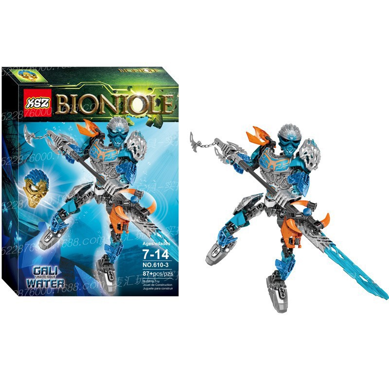 Mô hình lắp ráp Bionicle KSZ Gali Uniter of Water 610-3