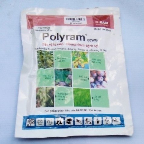 Sản Phẩm bảo vệ thực vật Polyram 100 gram
