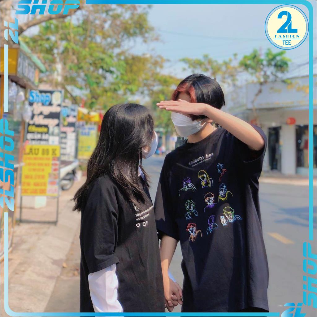 Áo thun tay lỡ sadboiz sadtagram, áo phông nam nữ form rộng SAD TOSS TEE chất cotton dãn mát