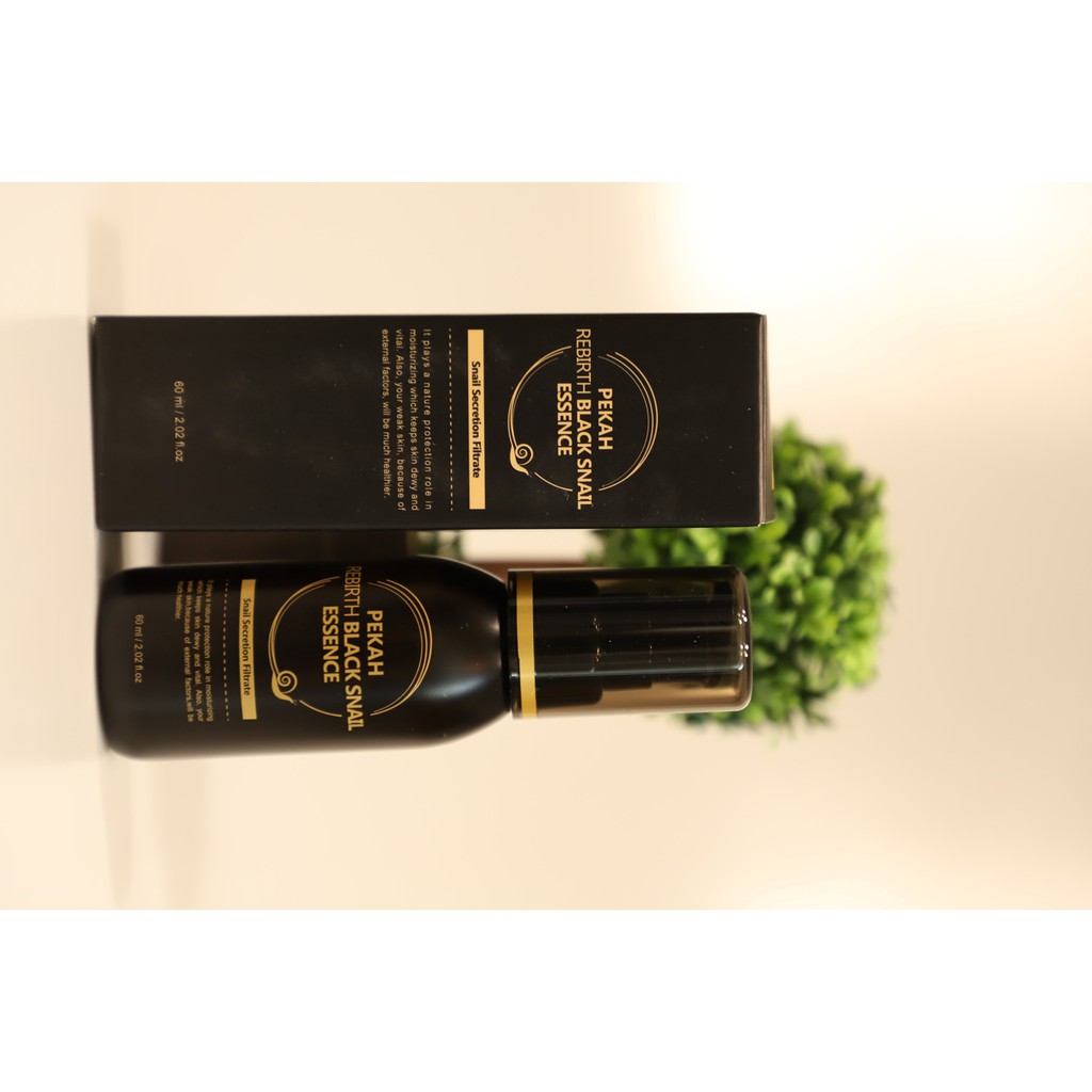 Serum Phục Hồi Và Tăng Đàn Hồi Da PEKAH Rebirth Black Snail Essence 60ml