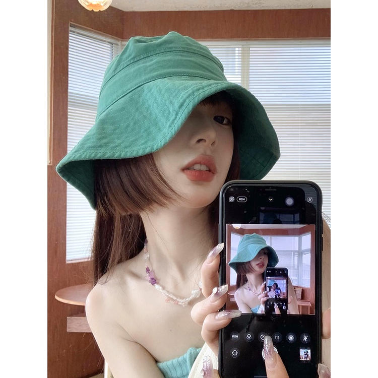 Nón Vành Rộng Phong Cách Nhật Bản Thời Trang Mùa Hè Cho Nữ