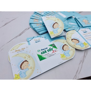Thiệp sinh nhật, Thôi nôi, đầy tháng [bé trai]