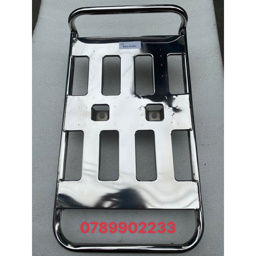 BAGA YÊN SAU XE CITI 100 DAELIM INOX