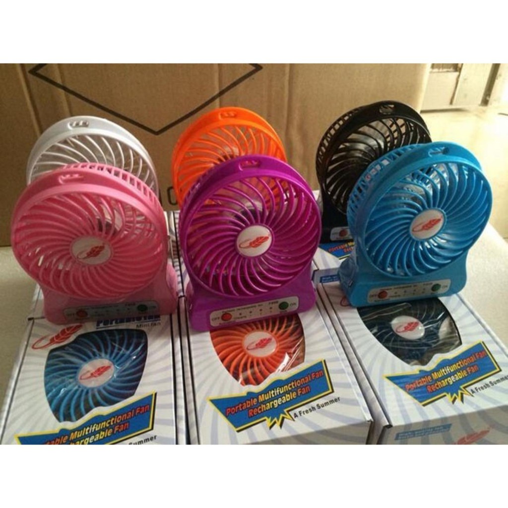 Quạt Sạc Tích Điện USB mini Fan