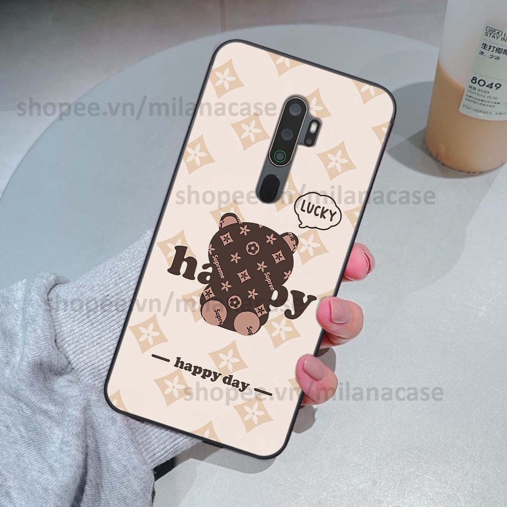 Ốp Oppo A5 2020 / A9 2020 gấu be@rBrick gấu Teddy Kaws siêu đẹp, phong cách, cá tính