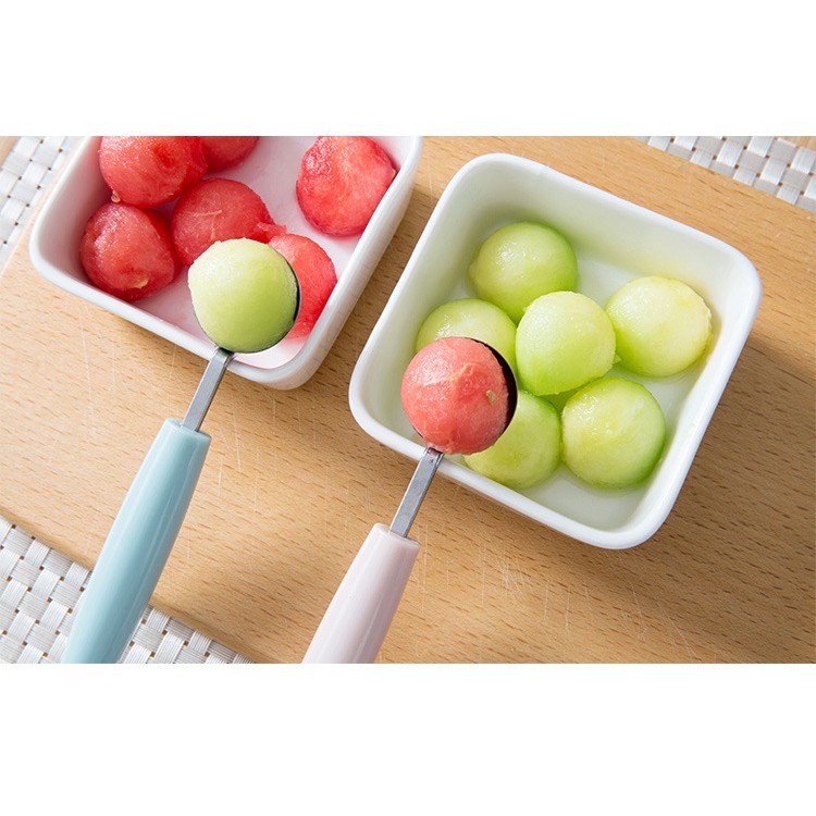 Dụng Cụ Tỉa, Cắt, Múc Trái Cây Hoa Quả 2 Đầu