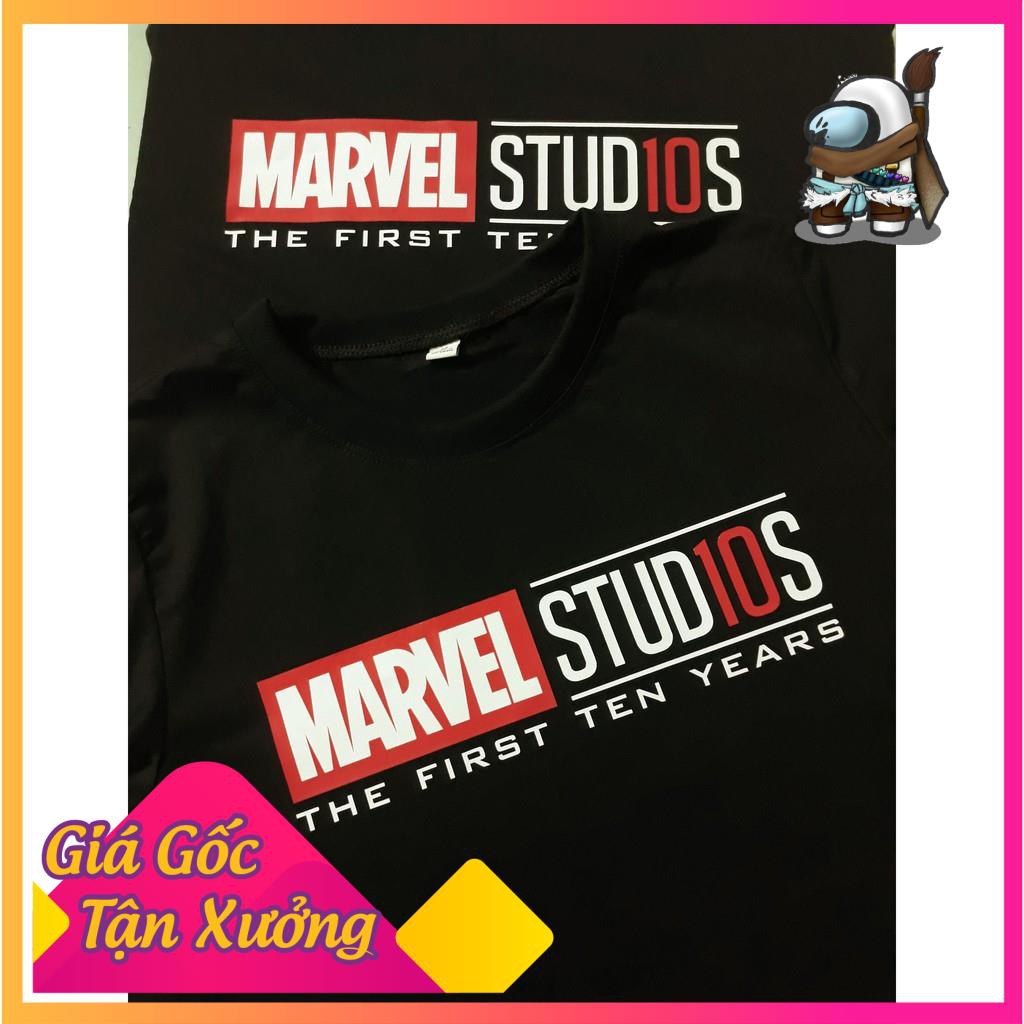 [HOT] Áo thun Marvel - Marvel Studios The First 10 Years