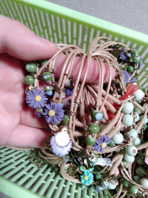 VÒNG TAY CÓI _ BÔNG CÚC NHIỀU MÀU