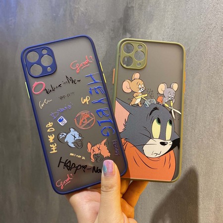 Ốp Điện Thoại Mềm Chống Rơi In Hoạt Hình Động Vật Đáng Yêu Cho Iphone 11 Promax Iphone 7 P 8 Plus