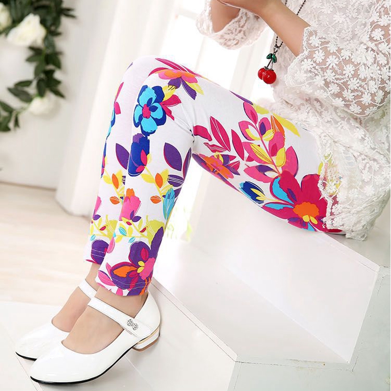 Quần Leggings Nnjxd In Họa Tiết Thời Trang Xinh Xắn Cho Bé Gái