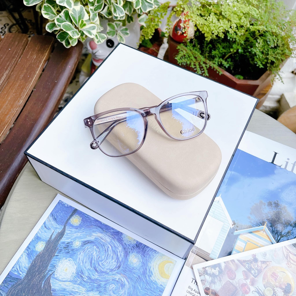 Gọng cận nữ Chloe viền ghi xám CE2740  Grey