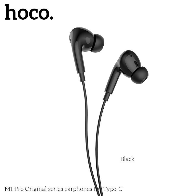 Tai nghe nhét tai cao cấp Hoco M1 Pro Type C và 3.5mm (hàng chính hãng, BH 1 năm)