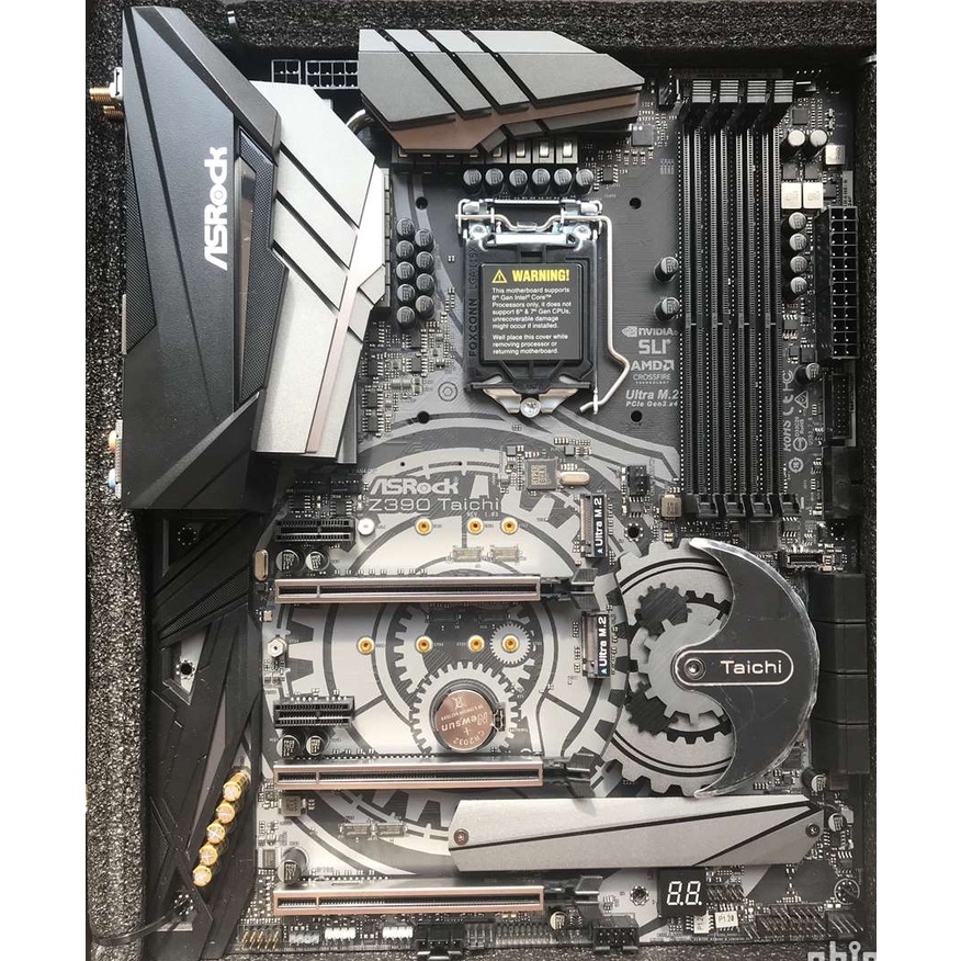 Mainboard Asrock Z390 Taichi hàng Mỹ mới 99.9% fullbox